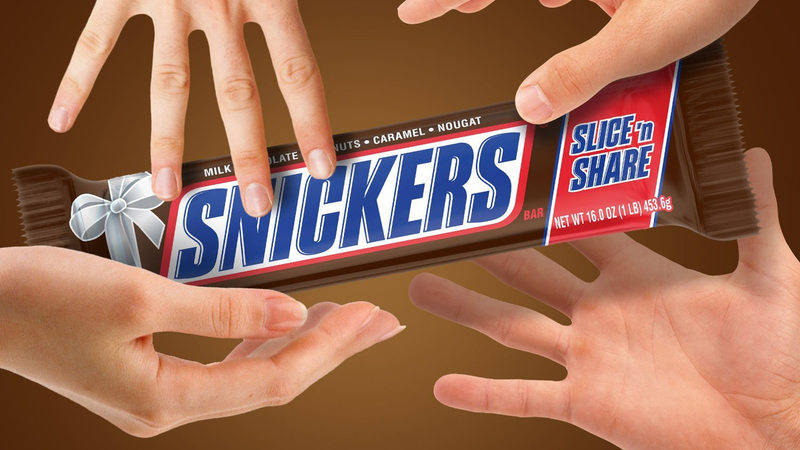 Snickers Slice & Share Candy Bar | $8 | Amazon | After 20% coupon